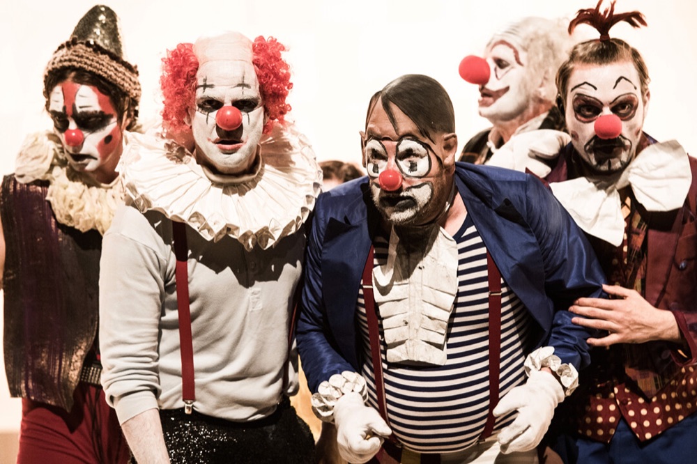 Kostümbild von Susanne Uhl für Coriolan am Düsseldorfer Schauspielhaus (2019)