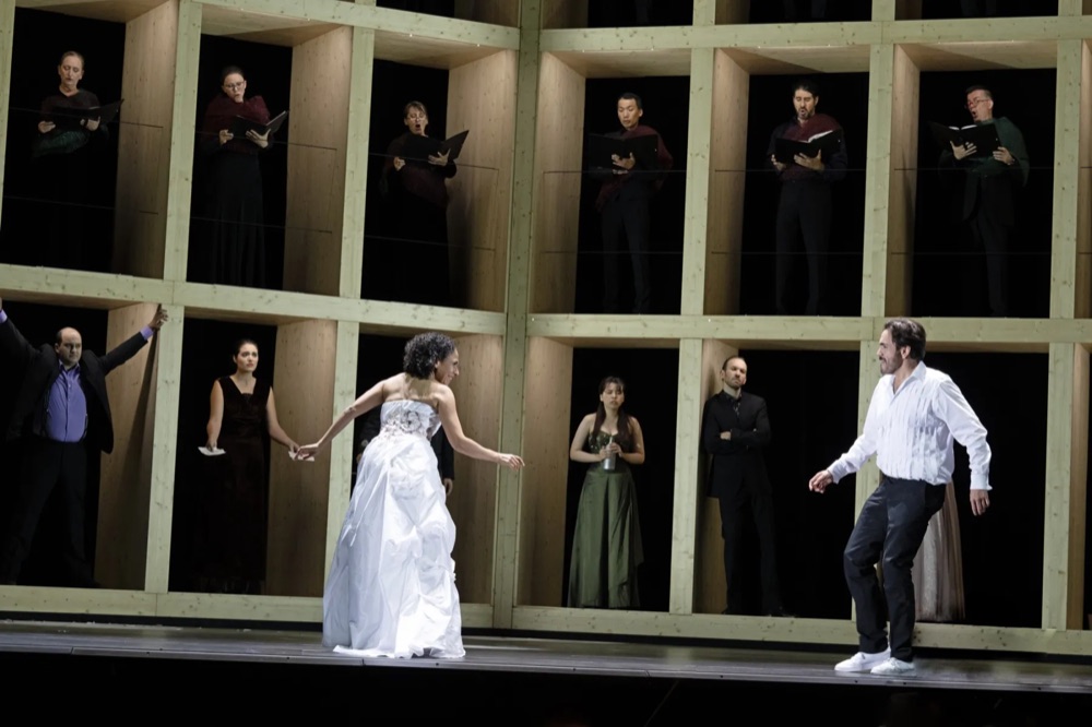 Kostümbild von Susanne Uhl für Le vin herbé an der Oper Frankfurt (2023)